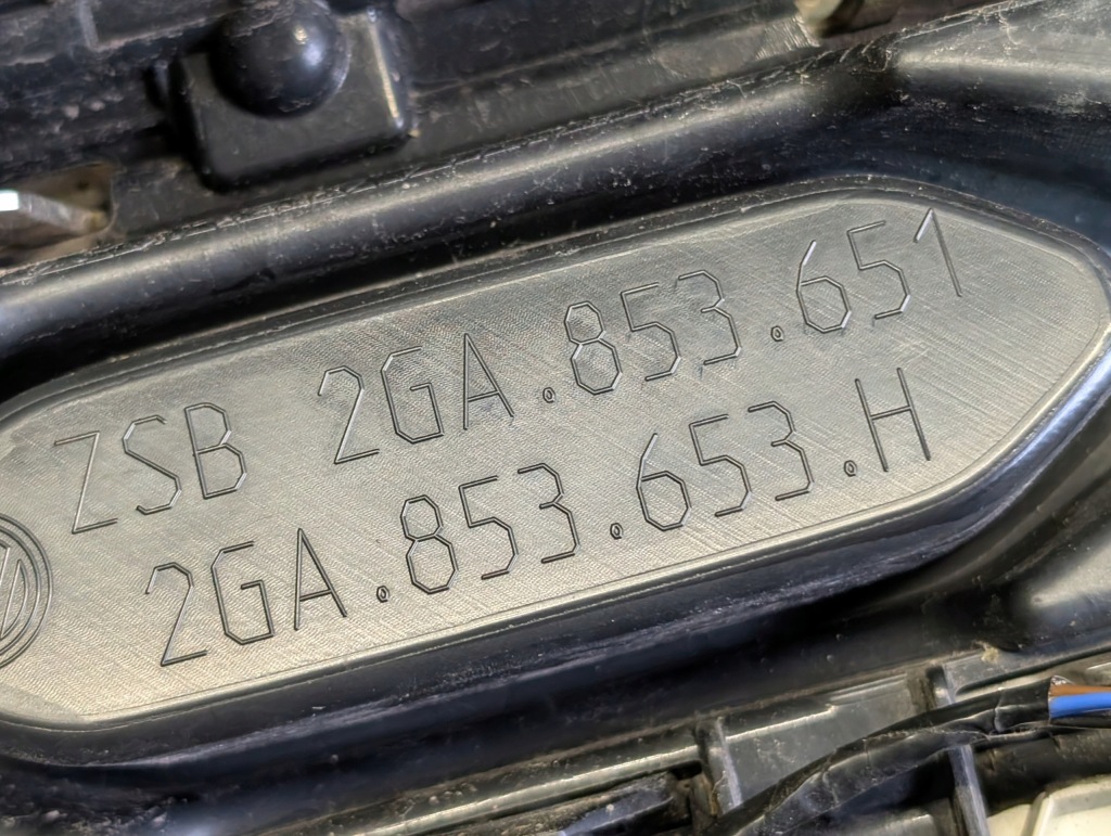 фото №11, Решітка радіатора перед решітка радіатора передній vw t-roc t roc r line 2ga853651 2ga853653h