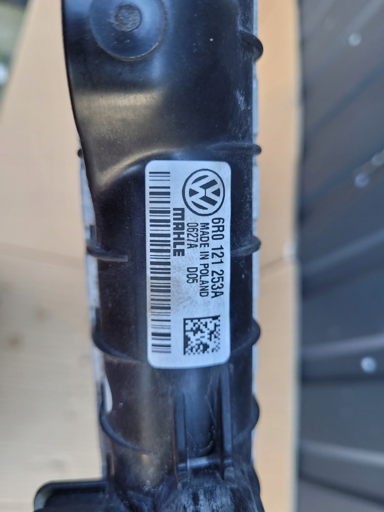 фото №7, Радиатор wody skoda rapid ii lift 1.0tsi 6r0121253a