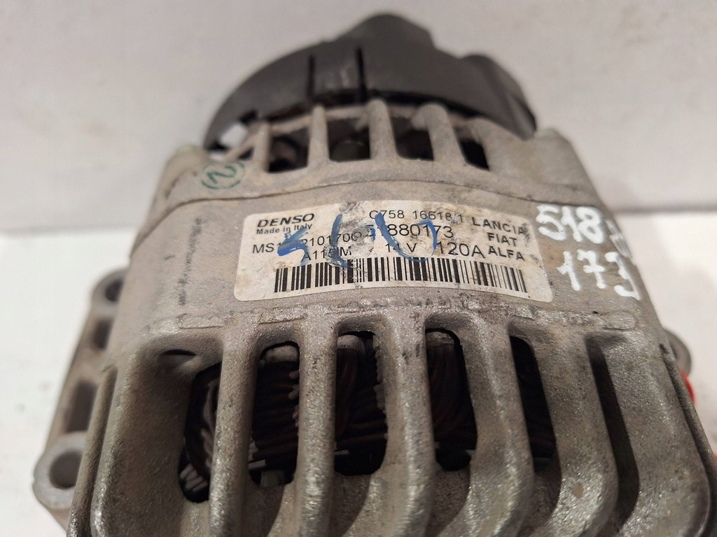 фото №6, Генератор 51880173 fiat punto evo 1.3 mjet 12-