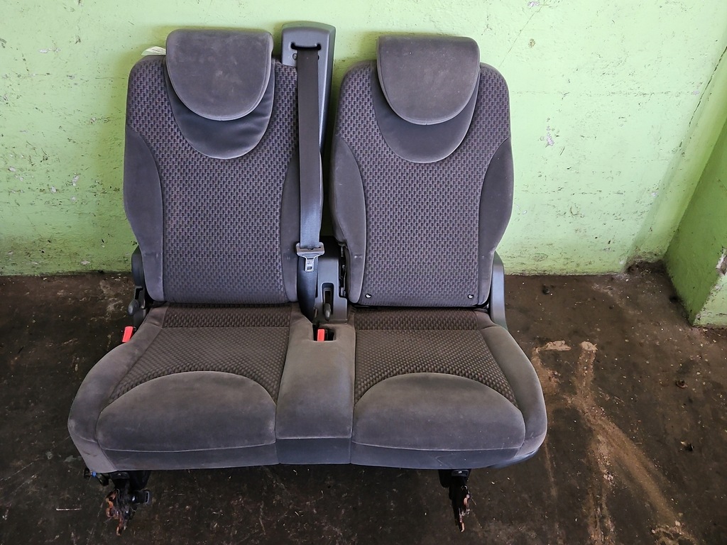 фото №1, Сиденье задняя левый ii ряд задний fiat scudo ii 06- 2 ряд peugeot expert jumpy