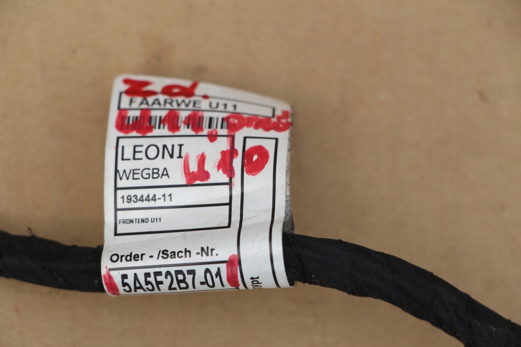 фото №8, Bmw x1 u11 x2 u10 жгут электропроводка бампера перед передний