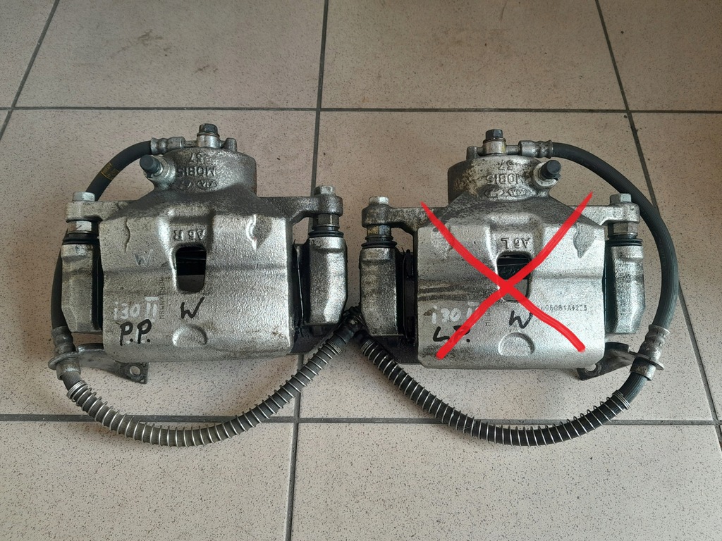 фото №1, Hyundai i30 ii 2012- суппорт тормозной перед правый