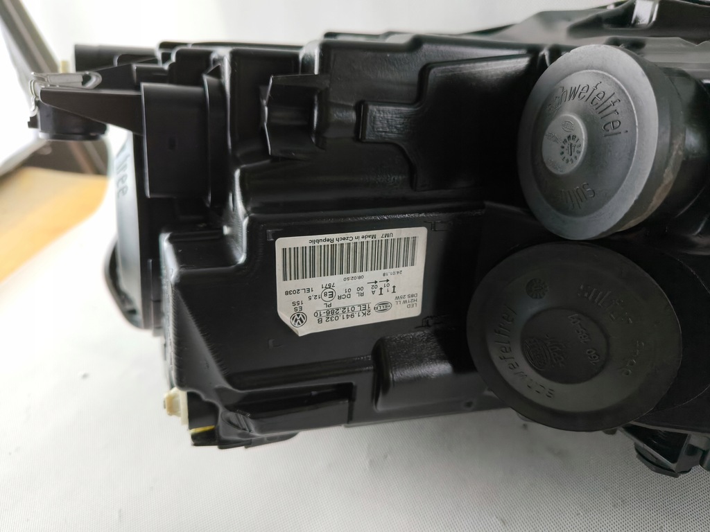 фото №11, Vw caddy 2k1 lift 2k5 ксенон led лівий правий фара лампа повний