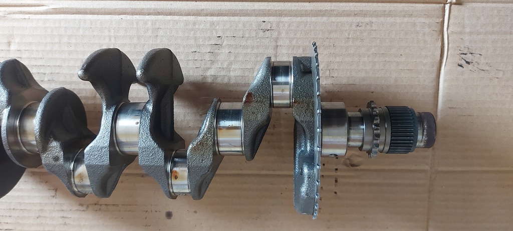 фото №8, Mitsubishi colt vi 1.3 16v wał колінчастий