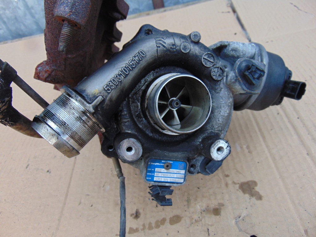 фото №12, Турбонагнітач турбіна ford mondeo mk5 focus mk3 lift 2.0 tdci