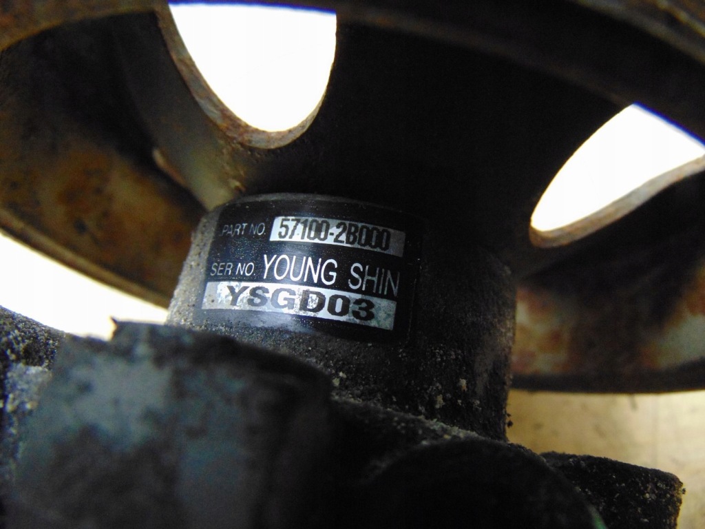 фото №11, Насос підсилювача hyundai santa fe ii 2.2 crdi 57100-2b000