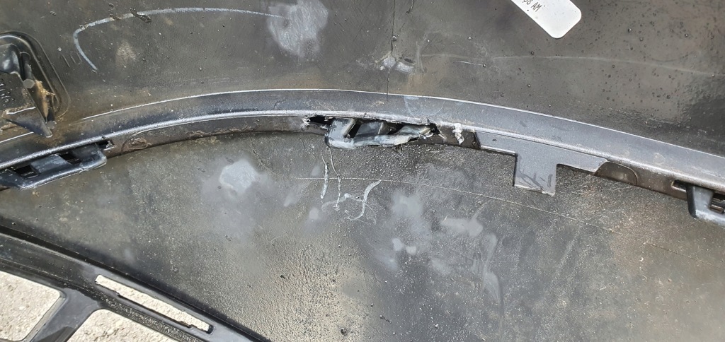 Mercedes ml w166 бампер задні хром a1668850325 Зі Шроту