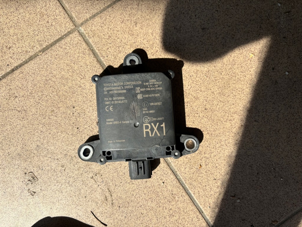 фото №1, Lexus rx iv датчик мертвого pola rx1