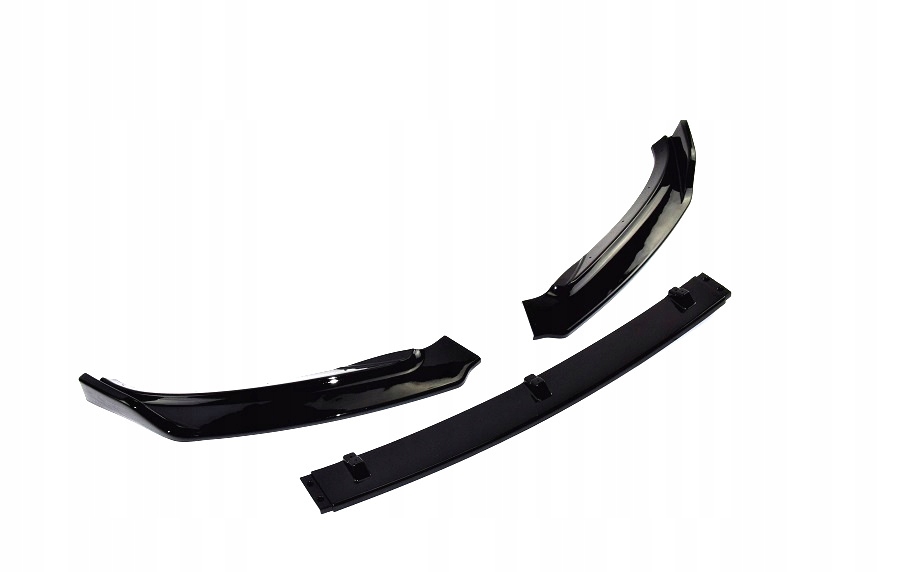 фото №9, Накладка бампера передній do vw passat b8 2014+ чорний лак тюнінг