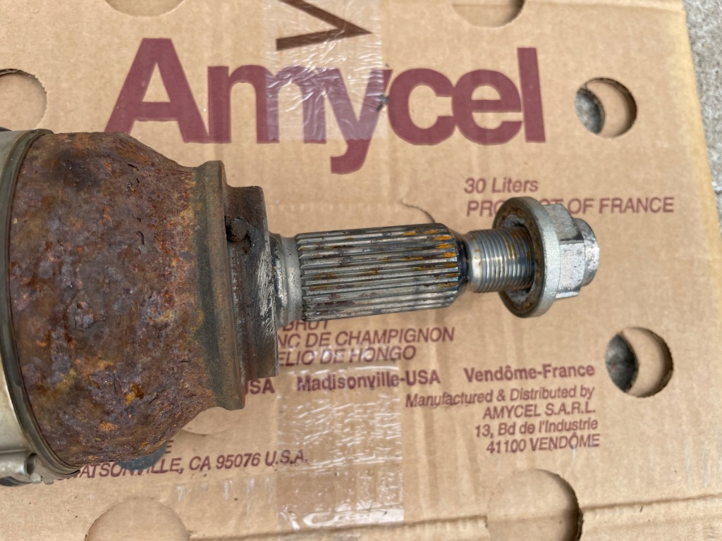 фото №5, Citroen c4 aircross 1.8 hdi 4x4 приводной вал левая 45tyś