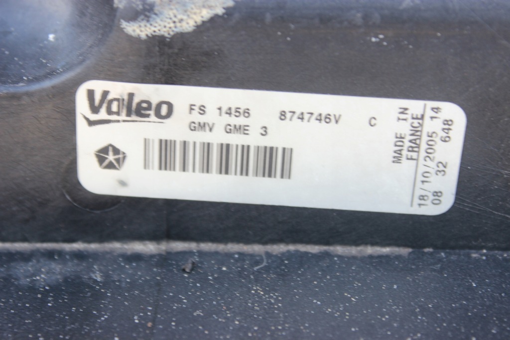фото №10, Радиатор chrysler voyager iv 2000-2007r 2.8 d crdi автоматическая коробка передач