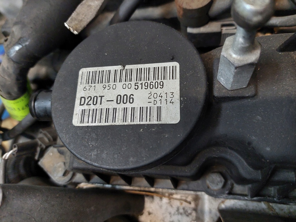 фото №15, Двигатель kompletny d20t d20dtf ssangyong korando 3 iii 2.0 d e-xdi