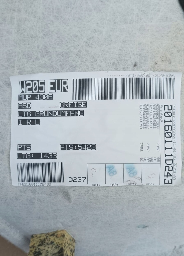 фото №5, Mercedes w205 стеля люк люк sedan