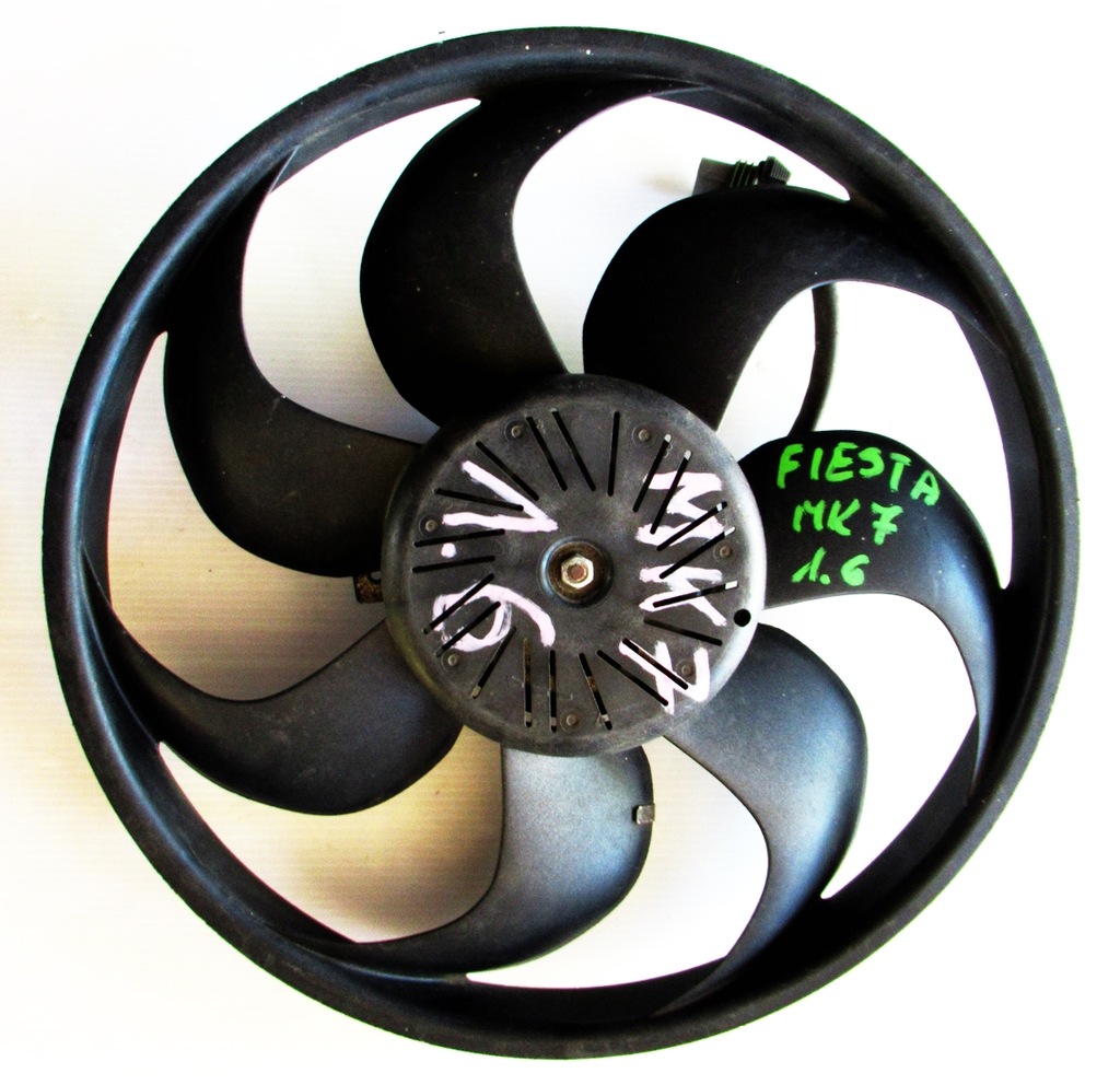 фото №1, Ford fiesta mk7 1.6 вентилятор радиатора