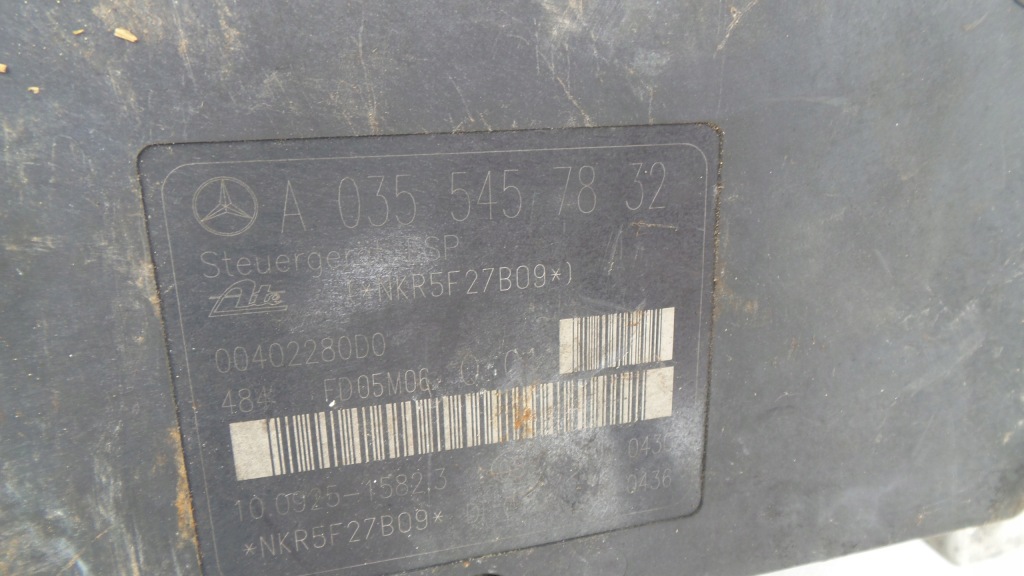 Mercedes-benz оригінальний номер a0355457832 насос abs esp w203 Недорого