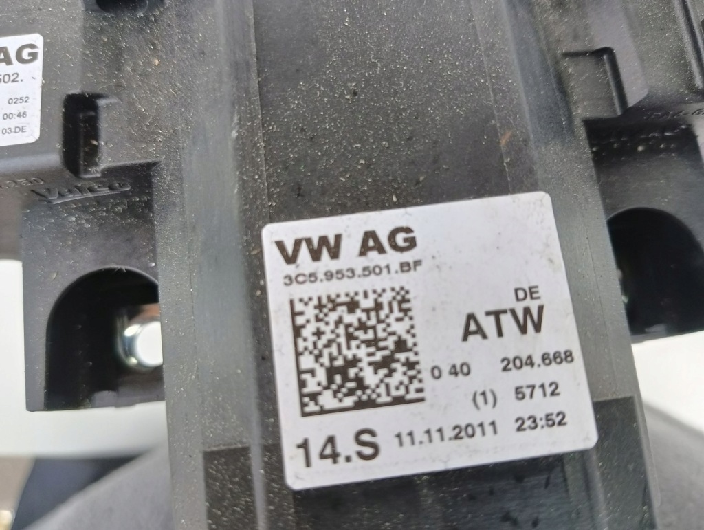 фото №4, Перемикач комбінований vw passat b7 3c9953501bf