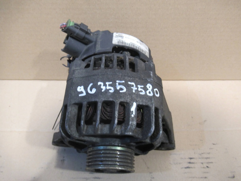 фото №1, Генератор 9635557580 citroen berlingo 1.4 8v