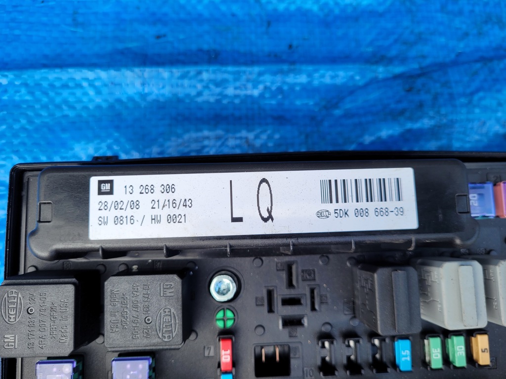 фото №8, Opel-części | zafira b astra h коробка модуль bsi 13268306 lq коди!