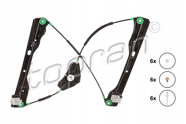 Купить Topran подъемник. стекло prz le ele vw passat 11-