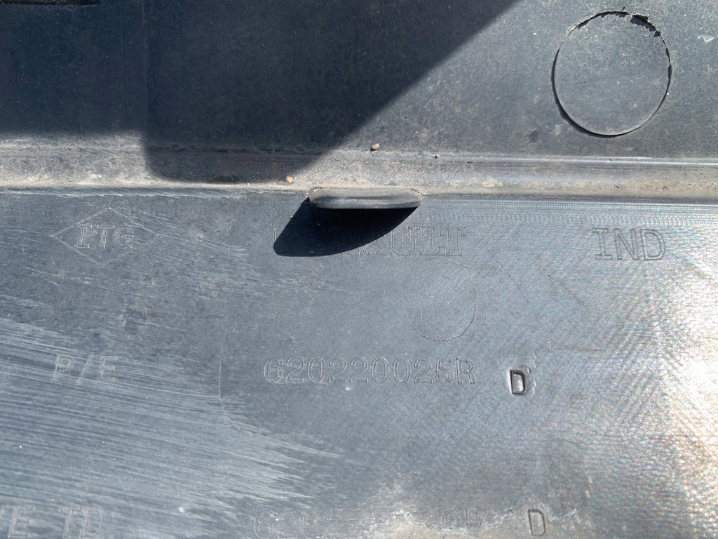 фото №8, Dacia duster i бампер перед передний оригинал 620220025r