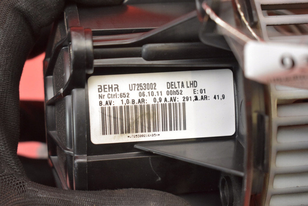 фото №6, Воздуходувка вентилятор обдув eu u7253002 opel astra 4 iv j 09-12