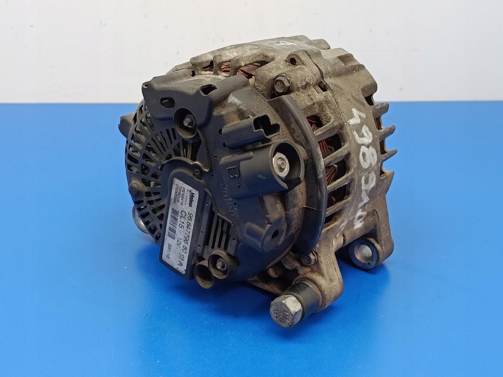 Peugeot 807 1 рестайлинг  2.0hdi генератор 9664779680 valeo 2605547b test Оригинал