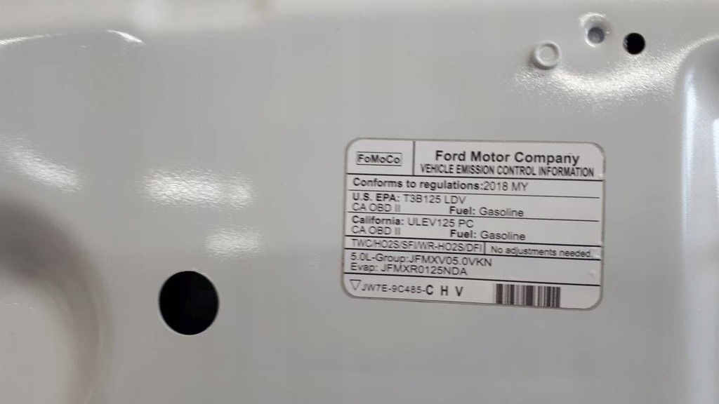 фото №8, Ford mustang 2018-2023 lift капот перед