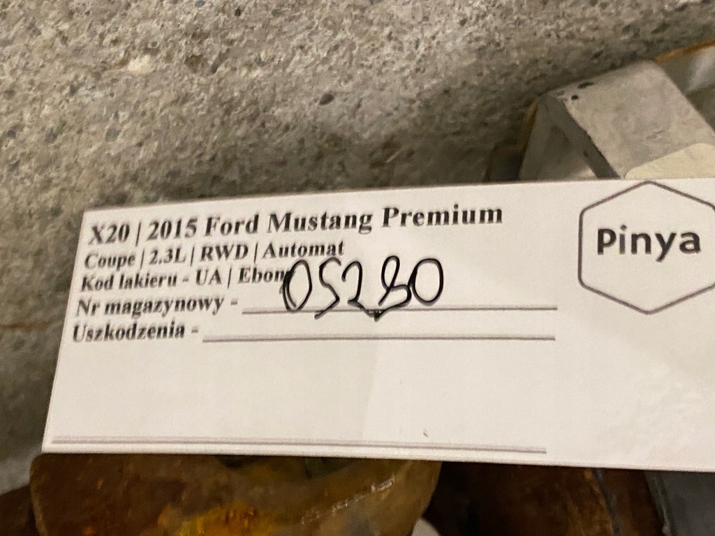 фото №5, Wał приводной ford mustang vi 2015+