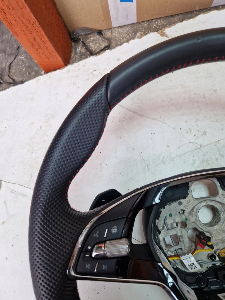 фото №7, Воздуховод мультифункция подогрев лепестки переключения skoda kodiaq octavia iv 4