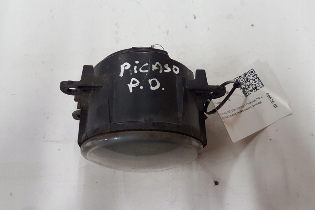 фото №6, Протитуманна фара правий передній citroën c4 grand picasso i ua_ 9650001680 1.6l
