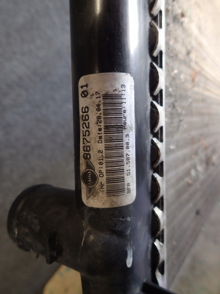 фото №3, Радиатор wody mini cooper r55 r56 r57 8675266