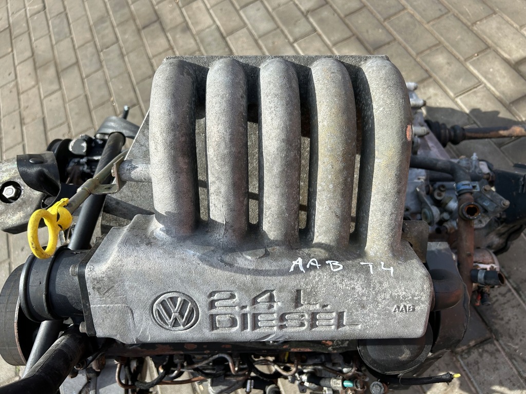 фото №13, Двигун kompletny vw transporter t4 2.4 d aab