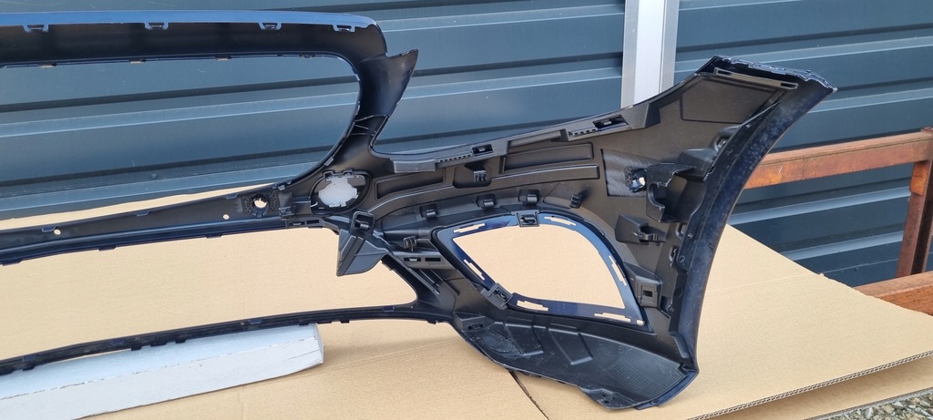 фото №9, Mercedes c klasa w205 lift 2018- бампер перед оригинал h016