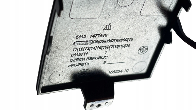 фото №3, Bmw оригинальный номер 7477446 заглушка фаркоп буксировочный задняя