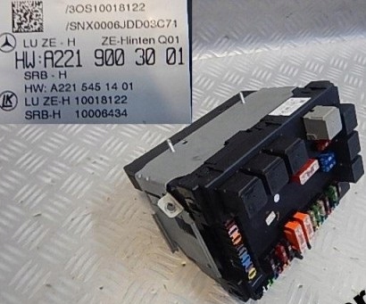 фото №1, Mercedes s w221 lift коробка предохранителей sam