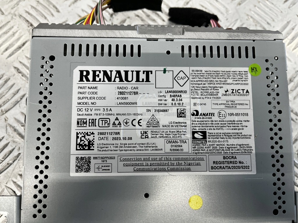 фото №3, Навигация радио dacia sandero iii stepway 21-