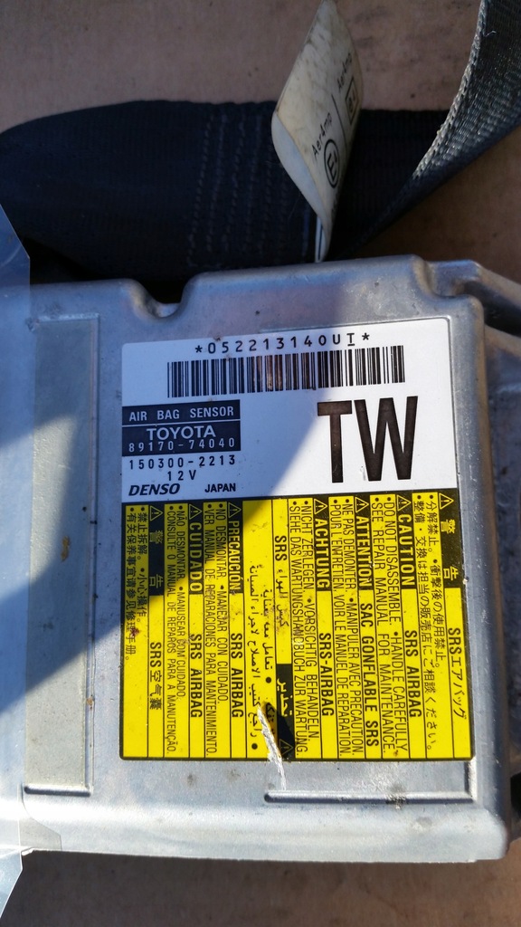 фото №5, Toyota iq консоль панель приладів подушка безпеки ремені