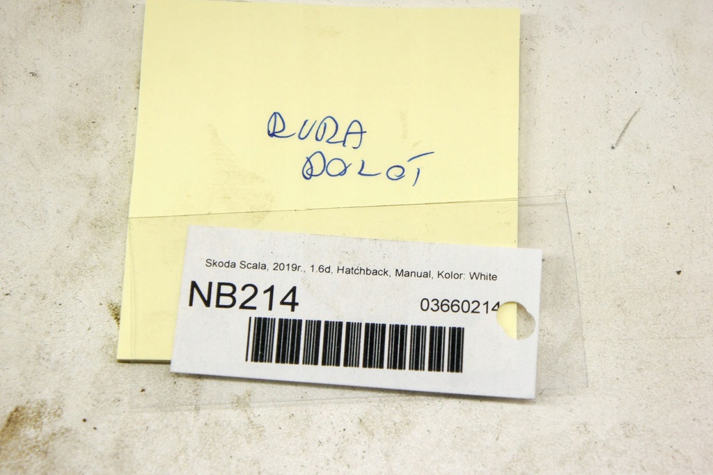 фото №5, Nb214 skoda scala 1.6d труба повітрозабірник