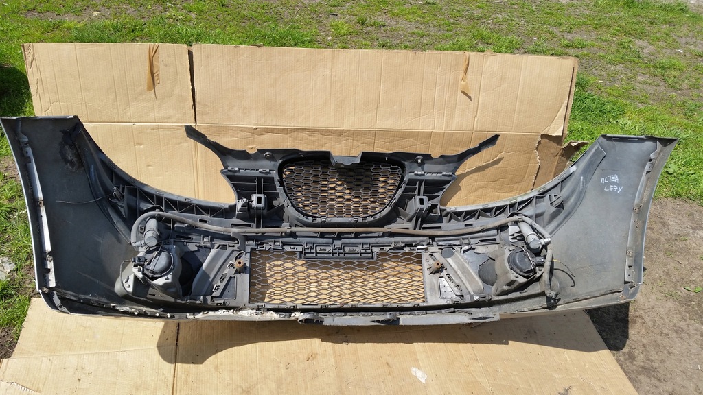 фото №12, Бампер перед seat altea fr 04-09 l57y омивачі