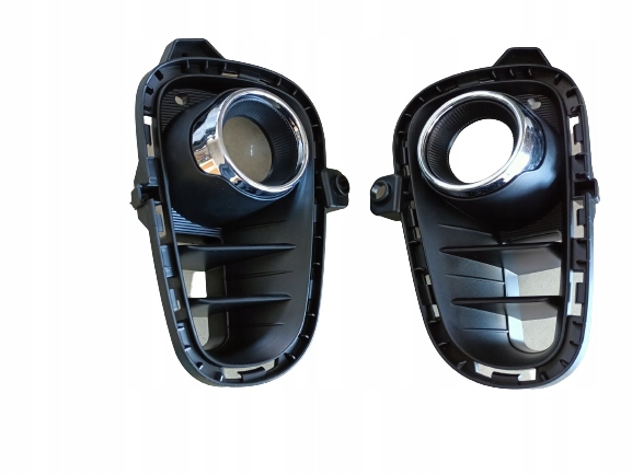 фото №4, Kia rio iv 4 2016- левый противотуманная фара решётка рамка хром