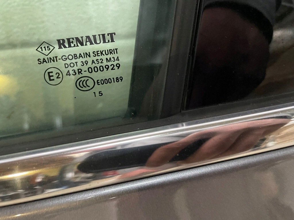 фото №9, Двері скло renault talisman праве sedan tekng стан jak новий w колір