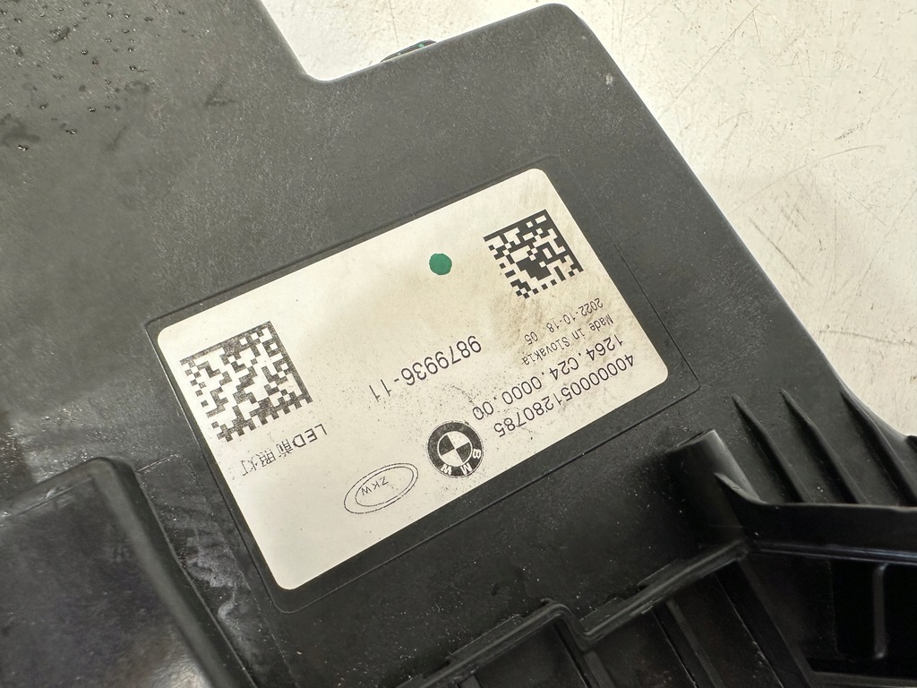 фото №9, Лампа правая перед bmw i7 7 g70 crystal swarovski 9879936-11 cała ładna