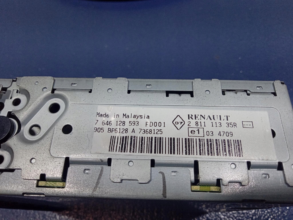 фото №6, Dacia logan i mcv радио заводской 28111335r