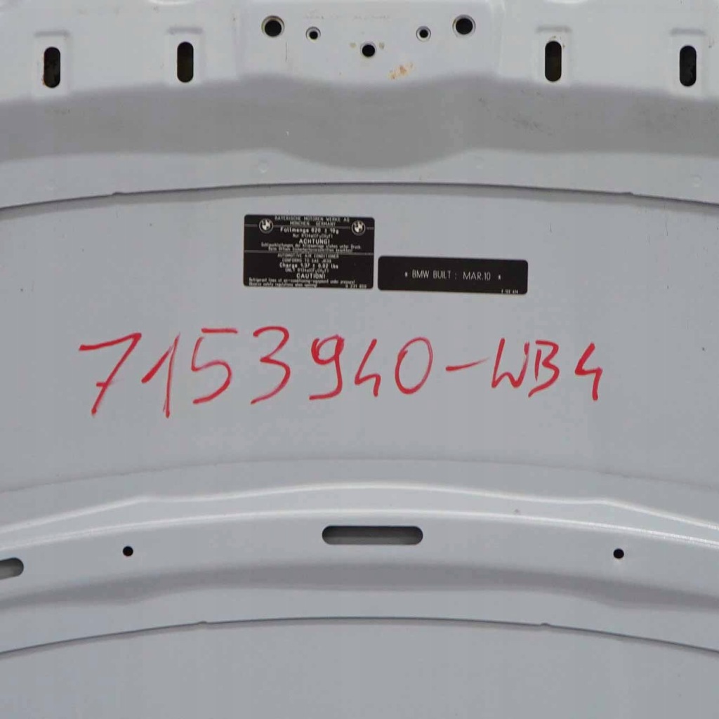 Bmw e90 e91 lci капот двигуна bluewater - 896 Оригінал