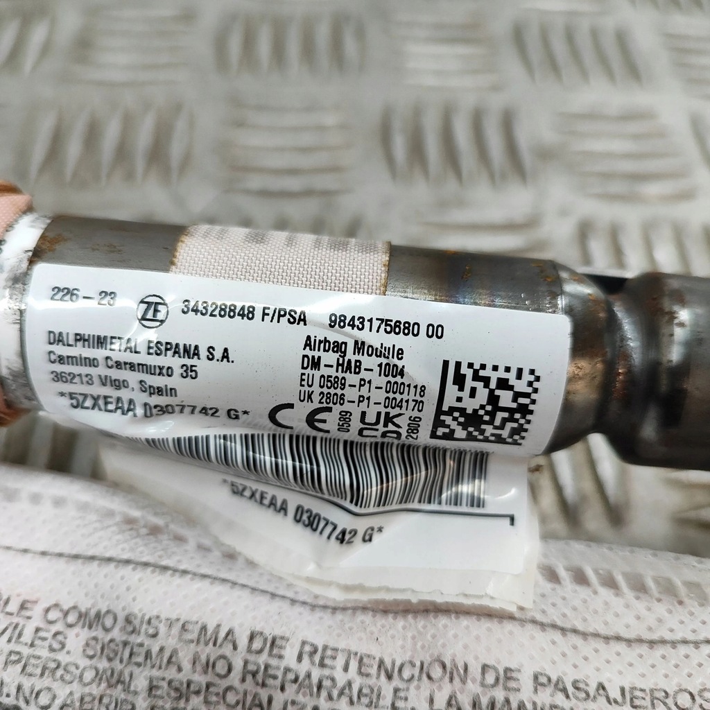 фото №7, Opel mokka b 2023 левая сторона шторка безопасности подушка безопасности