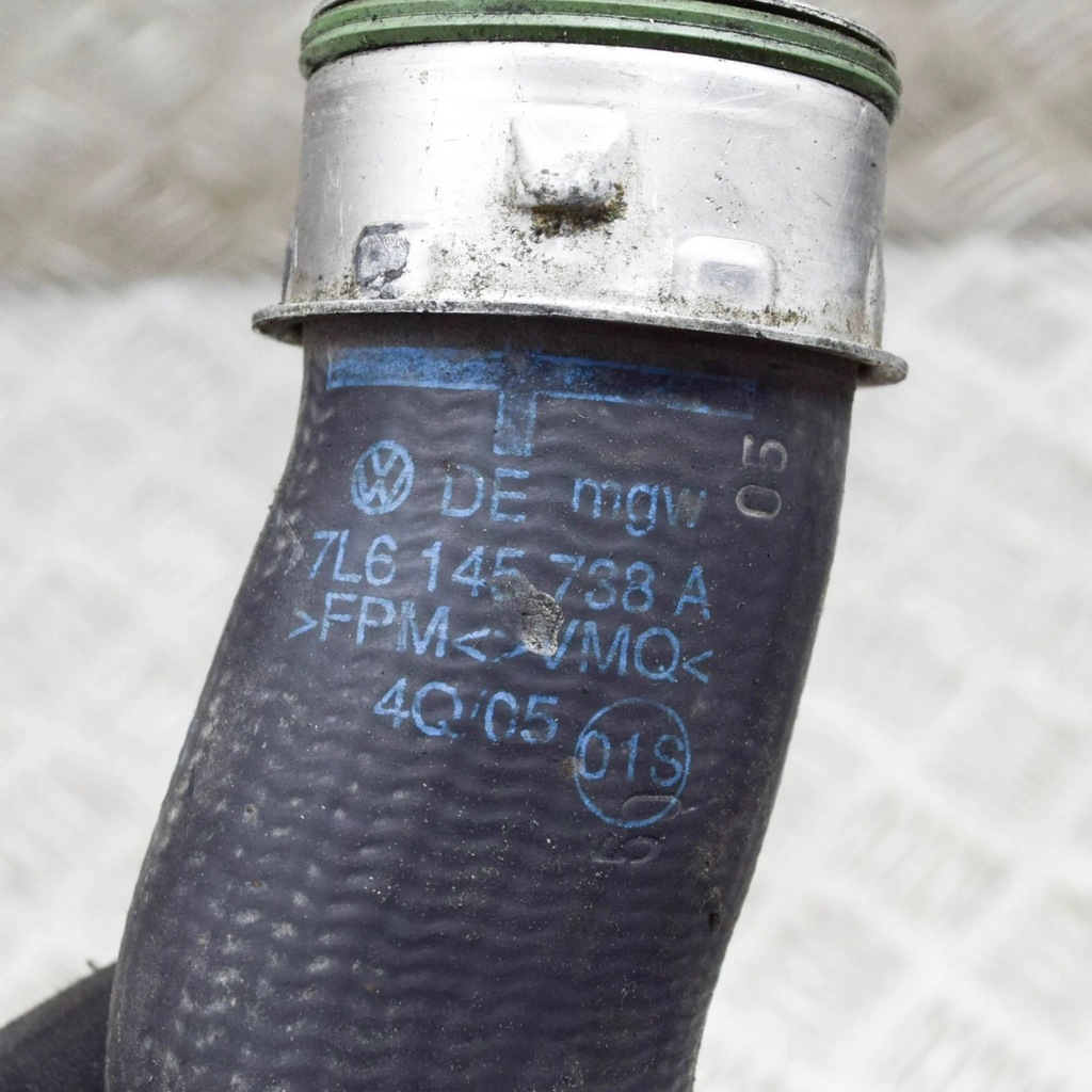 фото №6, Audi q7 4l 2008 права сторона wąż / труба інтеркулер