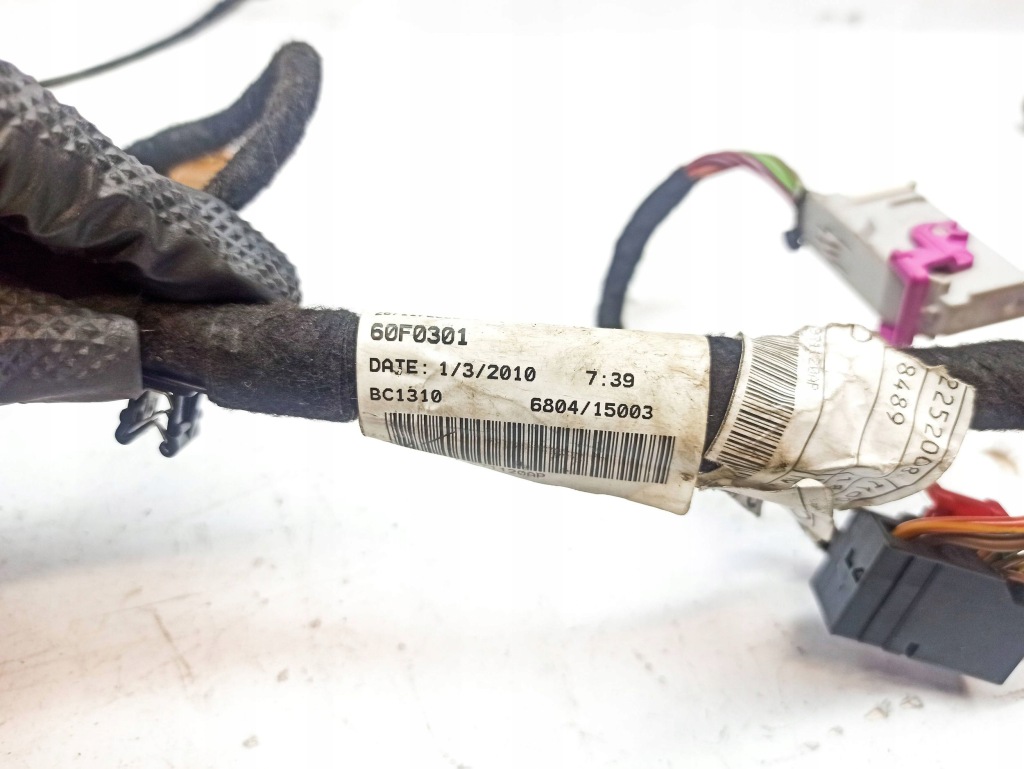 фото №12, Volkswagen eos 2010 права сторона джгут трубопровід двері передніх