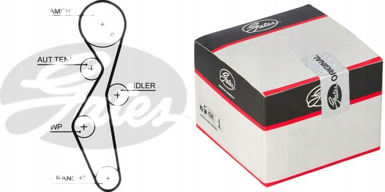 фото №1, [k025672xs] грм kpl. ремень + ролик pasuje d