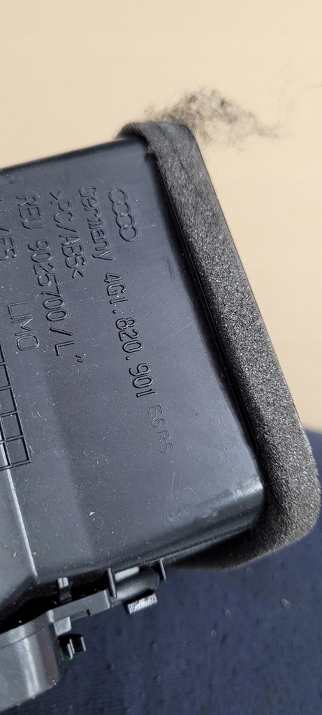 фото №6, S6 c7 4g lift a6 решётка обдув консоли левая eu 4g1820901