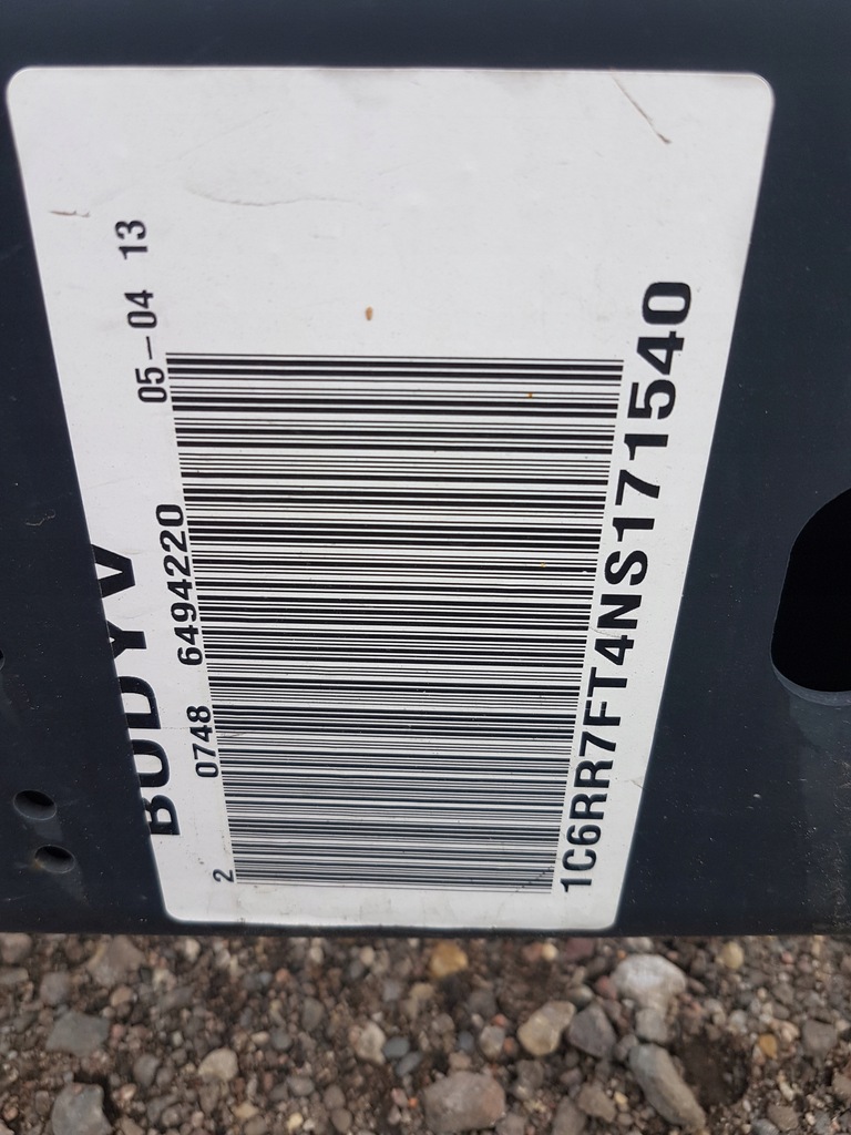 фото №9, Dodge ram 13- рама опорный 4x4 5.7 usa quad cab